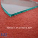 3-15mm toughened glass shelf for bathroom-LUSSR-020A