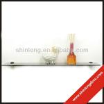 high quality good design decorative glass wall shelf-SLB008