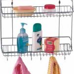 wire bathroom shelf-JX-012