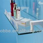 Bathroom accessory aluminum 71869 single glass shelf-71869