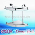 Stainless steel bathroom corner shelf-072330