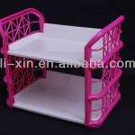 2-layer plastic rack/2layer detachable shelf/2lyers 3-Layer combined shelf-LX-C7871