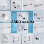 chrome plated brass hotel bathroom accessories-3300 series