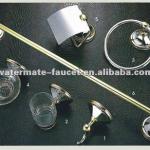 brass bathroom accessories towel shelf robe hook toilet brush-2600 series