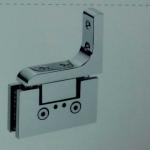 Square Adjustable Single Side Bathroom Glass Clamp-DMS-BH009