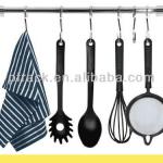 Bathroom tool hanging rack with mobile hooks PF-E072-PF-E072