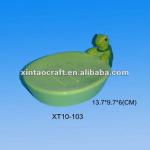 Animal Shape Ceramic Shower Soap Holder-XT10-103