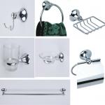 Elegant Stainless steel Chrome plated bathroom accessories shower fitting set-B/101