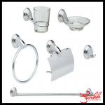 Chrome plated cheap bathroom accessories sets-11-796