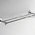 luxury batroom accessories set double towel rack/bathroom accessories-T0002