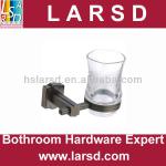 Wall mounted brass bronze plated tumbler holder-7858