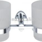 brass double glass tumbler holder-22084D