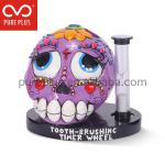 Ceramic cartoon toothbrush holder sand timer-TBH 1311-04