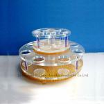 round layer acrylic hotel glass holder-RJ-AH 104