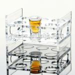 square acrylic cup &amp; tumbler holders rack-YYF-CH-N05