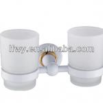 Polular high quality cup holder Bathroom Accessories Double Tumbler Holder-LF-G1103