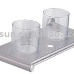 Double Tumbler Holder;bathroom accessory-3301-07A