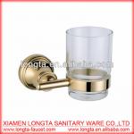 High Quality Golden Cup &amp; Tumbler Holders For Hotel 8810-8810
