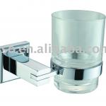 brass material chrome finish square toothbrush holder 08/5506-08/5506