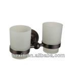 Double Cup&amp;Tumbler Holders / Brass Bathroom Accessories-8203R