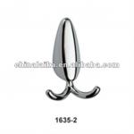 HOT SALE zinc alloy double robe hook-1635-2