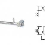 Bathroom Triple Robe Hook, Clothes Hook-9806-3