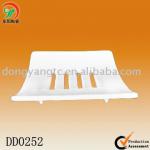 square porcelain soap dish-DD0252