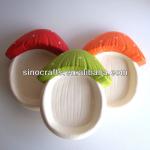 mushroom soap tray ceramic soap holder-sv5413