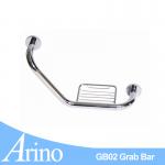 Polished Stainless Steel Bathroom Safety Grab Bars-GB02
