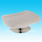 Fashional ceramic soap dish, ceramic bathroom decoration-KNS0065