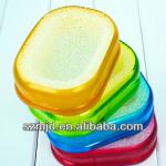 Clear plastic soap dish-Clear plastic soap dish