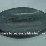 natural marble oval soap dish-XSD71