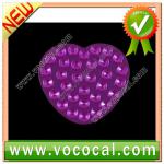 New Purple Heart Anti-slip Soap Sucker Bathtub Suction-3299b091228015