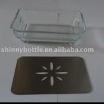 bathroom glass shower soap dish holder-SL-1737