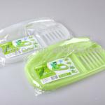 Fashion Bathroom Accessory Plastic Soap Dish with Suction Cup-3005