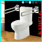 Disabilities toilet with stainless steel handrail-B2392A