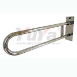 (GB-414-01)swing up grab bar, stainless steel bathroom security grab bars-GB-414-01