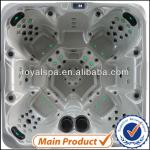 2014 new arrival 105 PCS jets 7 persons CE outdoor spa hot tub-Iris