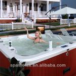 2013 hot sale massage whirlpool/hot tub/ Acrylic spa bathtub with jacuzzy function---L312
