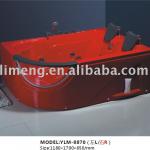 Luxury Massage Bathtub-YLM-8870-red