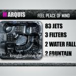83 Jets New Design Outdoor Spas-Maruqis