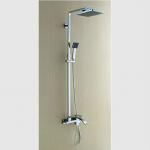 Adustable shower hand shower hight qualit solid brass shower set