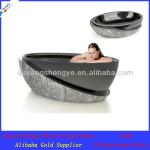 design soaking round stone bathtub dimensions SYDKB-889