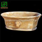 Hand Carved Stone Bathtub for Sale-HT-H-YP022 stone bathtub