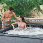 Luxury Massage Outdoor Spa with Pop-Up TV