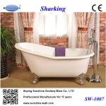 best cast iron bathtub for sale,low price bathtub,hot enamel bath-SW-1007