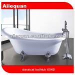 (604B) acrylic freestanding classical clawfoot bathtub-604B