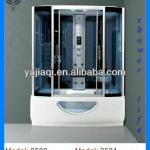 2013 big size rectangle whirlpool massage steam shower cabin with competitive price-shower cabin 2580