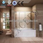 Deluxe bathroom sliding glass screen-EX-502Y