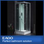 Sliding Square Shower Enclosure with Acrylic Shower Tray(LLA900-27B)-LLA900-27B
